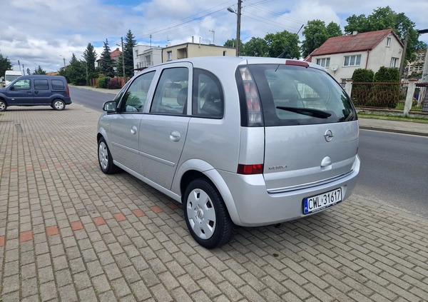Opel Meriva cena 13300 przebieg: 160000, rok produkcji 2008 z Włodawa małe 121